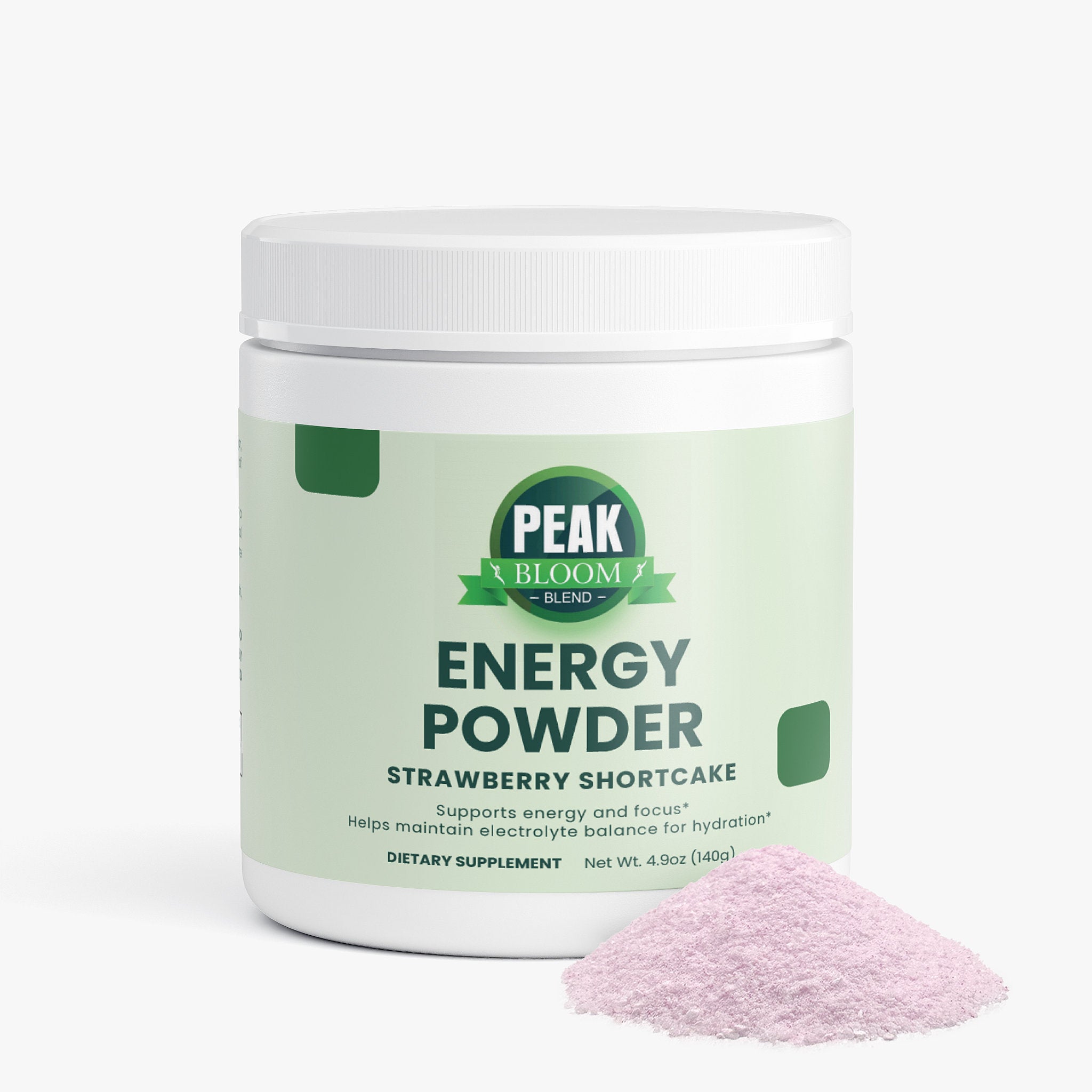 Energy Powder (Strawberry Shortcake)